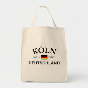 Koln (Köln) Deutschland koordiniert Deutsch Tragetasche