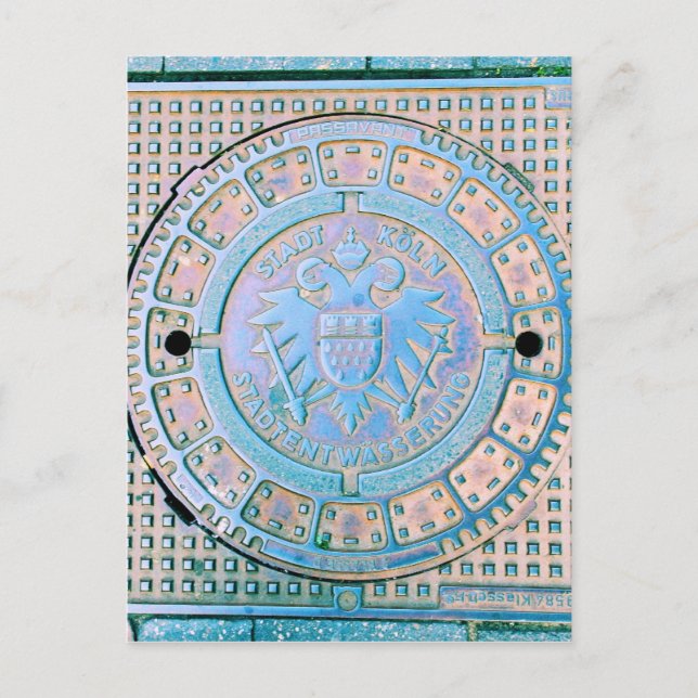 Koln (Köln), Deutschland Postkarte (Vorderseite)
