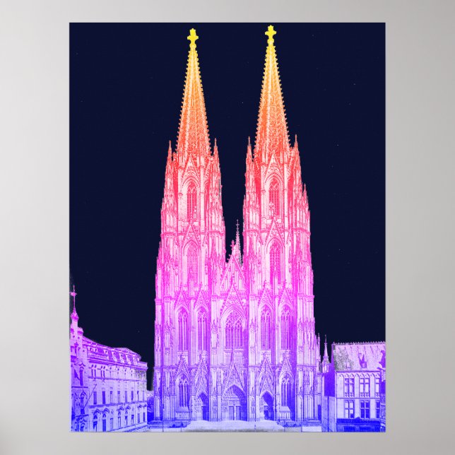 Köln Kölner Dom Köln Köln Colonia Poster (Vorne)
