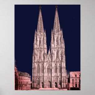 Köln Kölner Dom Köln Köln Colonia Poster