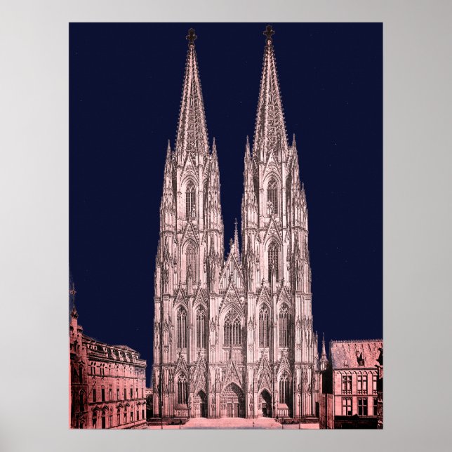 Köln Kölner Dom Köln Köln Colonia Poster (Vorne)