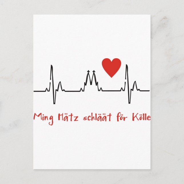 Köln Postkarte (Vorderseite)