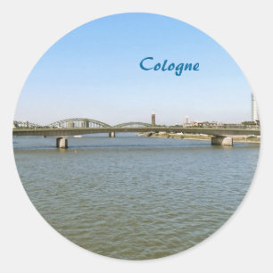 Köln Runder Aufkleber