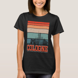 Köln Skyline Retro Vintag Souvenir Köln 3 T-Shirt