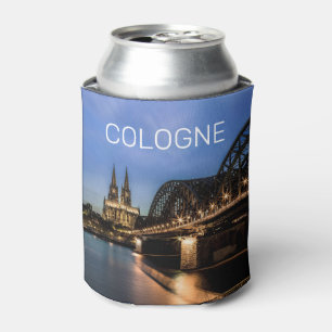 Köln Stadtbild Deutschland Dom Night Souvenir Dosenkühler