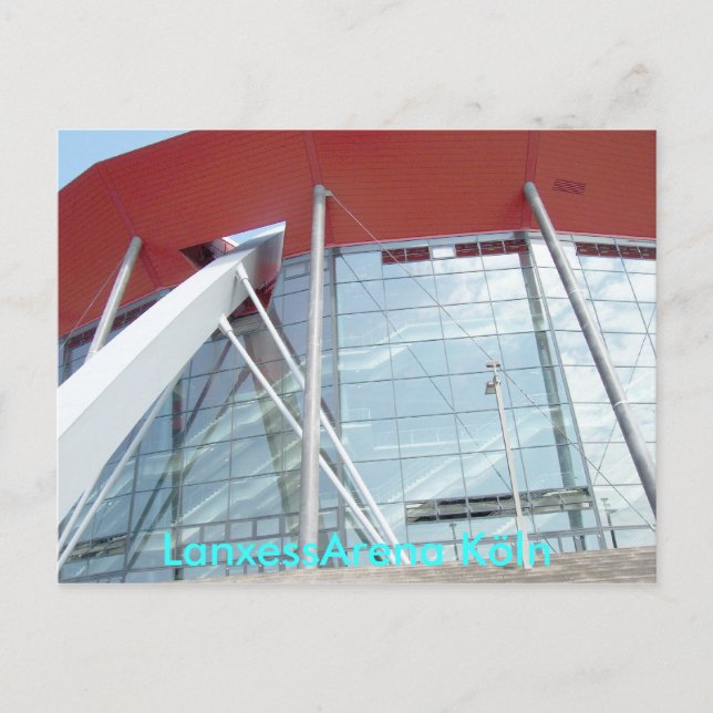 Kölnarena Deutz, LanxessArena Köln Postkarte (Vorderseite)