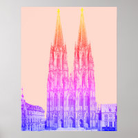 Kölner Dom 1911 - Kölner Dom pastel
