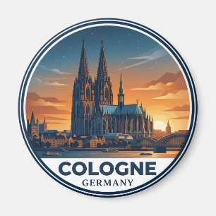 Kölner Dom Deutschland Magnet