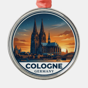 Kölner Dom Deutschland Ornament Aus Metall