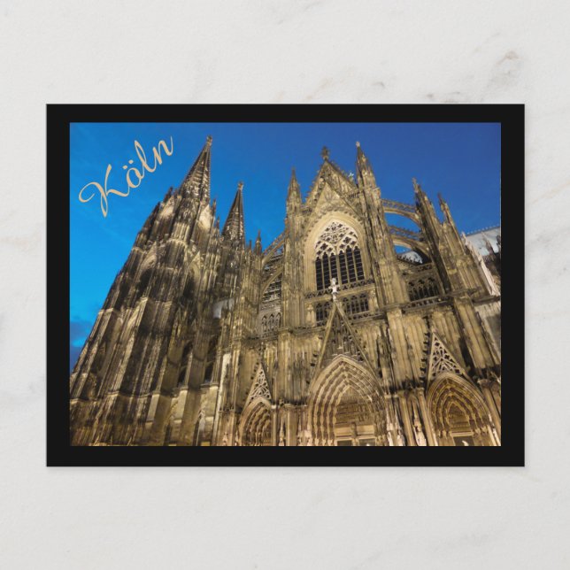 Kölner Dom/Kölner Dom/Kölner Dom Postkarte (Vorderseite)