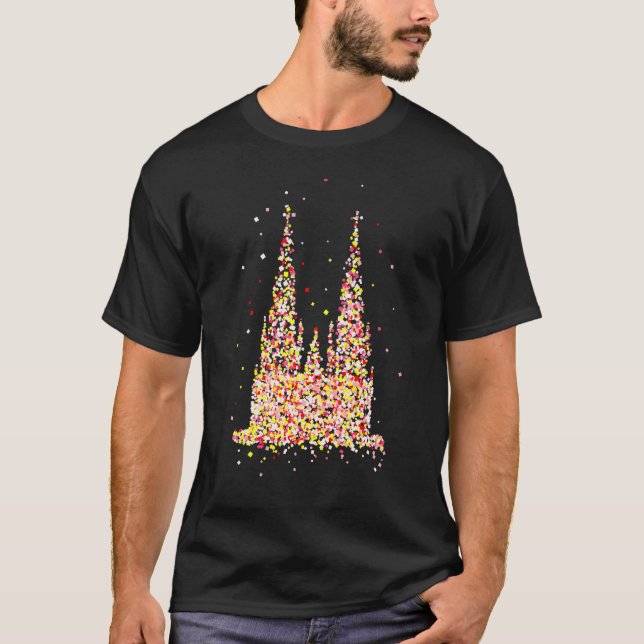 Kölner Dom Kölsch Kölner Kölner Karneval Outfit 1 T-Shirt (Vorderseite)