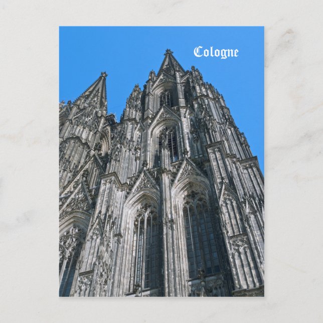 Kölner Dom Postkarte (Vorderseite)