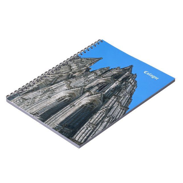 Kölner DomNotebook Notizblock (Linke Seite)