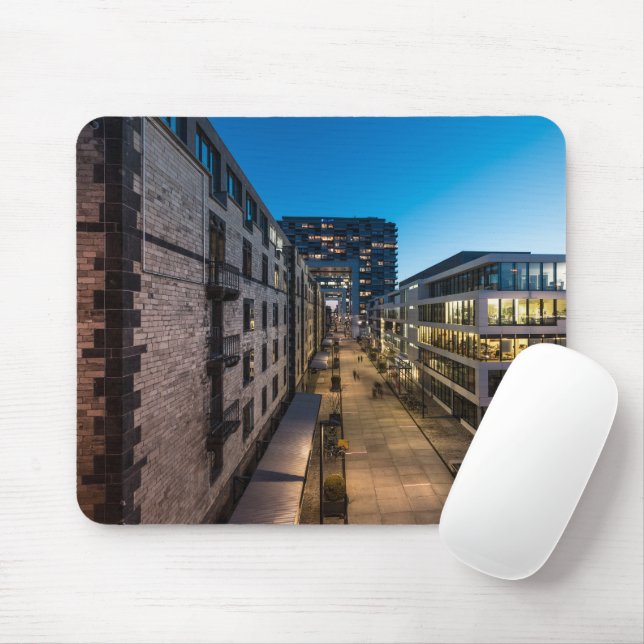 Kölner Hafen Mousepad (Mit Mouse)