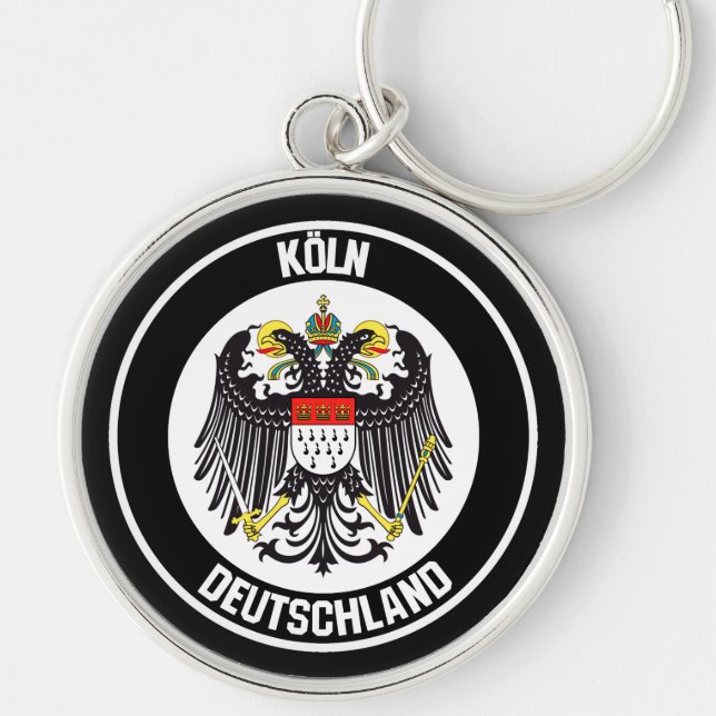 Kölner RundEmblem Schlüsselanhänger (Vorne)