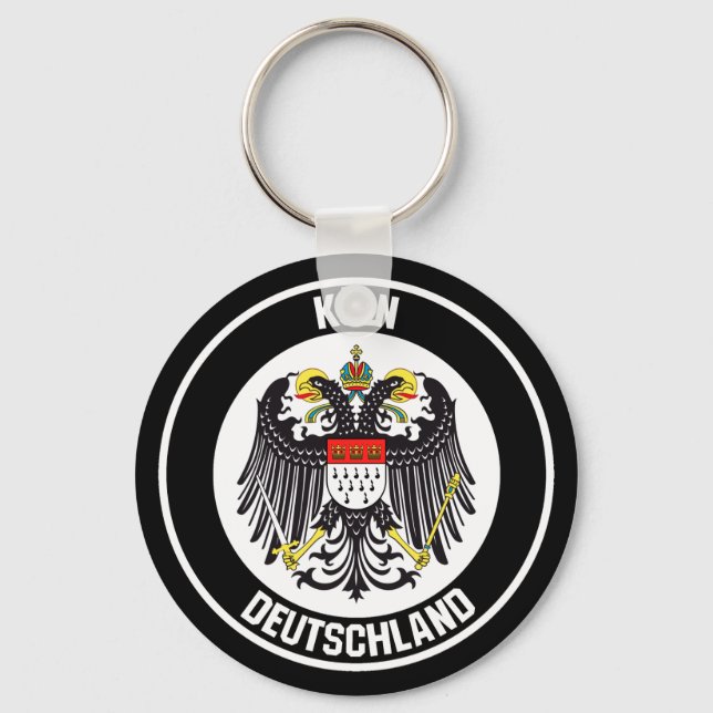 Kölner RundEmblem Schlüsselanhänger (Vorderseite)