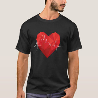 Kölner Skyline Herzschlag Deutschland Köln Kölner  T-Shirt