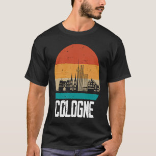 Kölner Skyline Retro Vintage Souvenir Köln 1 T-Shirt