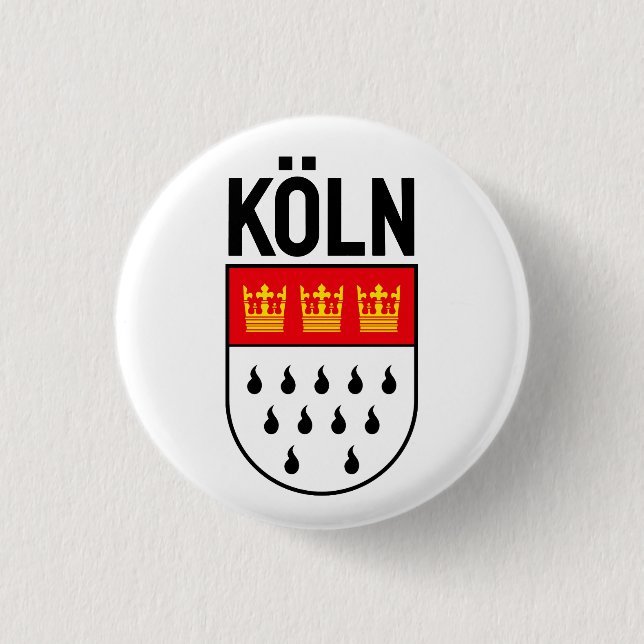 Kölner Wappen (Deutschland) Button (Vorderseite)