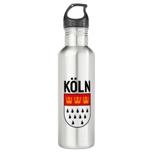Kölner Wappen (Deutschland) Edelstahlflasche