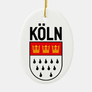 Kölner Wappen (Deutschland) Keramik Ornament