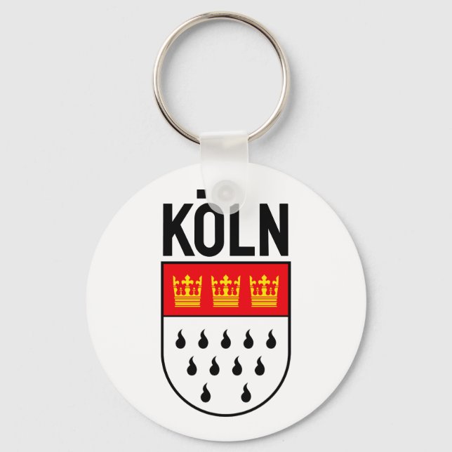 Kölner Wappen (Deutschland) Schlüsselanhänger (Vorderseite)