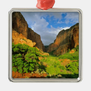 Kolob Canyon im Zion Canyon im Zion National Ornament Aus Metall
