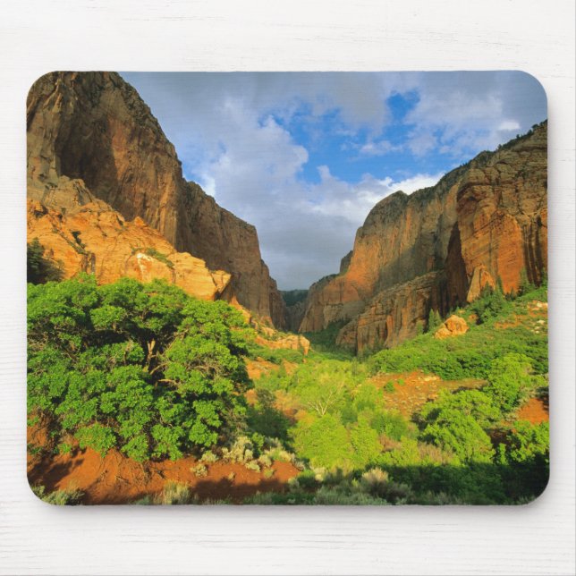 Kolob Canyon in Zion Canyon, Zion National Mousepad (Vorne)