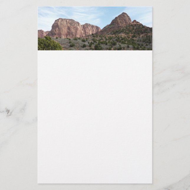 Kolob Canyons im Zion-Nationalpark Briefpapier (Vorderseite)