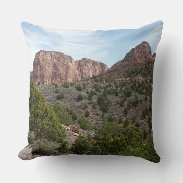 Kolob Canyons im Zion-Nationalpark Kissen (Vorderseite)