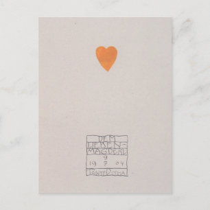 Koloman Moser-Picture Buch für die Nichte von Dith Postkarte