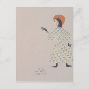 Koloman Moser-Picture Buch für die Nichte von Dith Postkarte