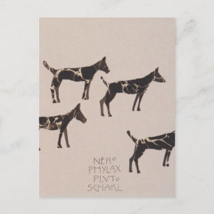 Koloman Moser-Picture Buch für die Nichte von Dith Postkarte