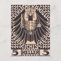 Koloman Moser-Postage Briefmarke Design für Post