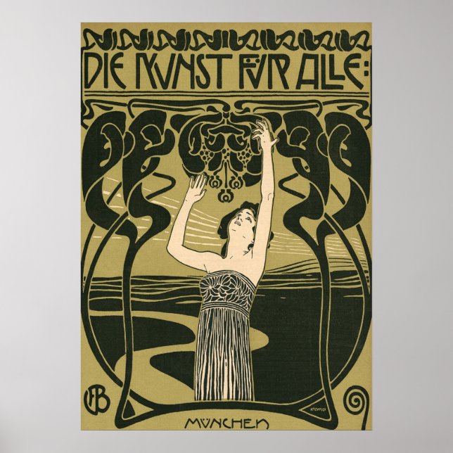 KOLOMAN MOSER POSTER (Vorne)