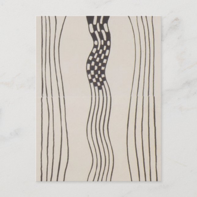 Koloman Moser - Poster für Felix Dackel Theater Postkarte (Vorderseite)