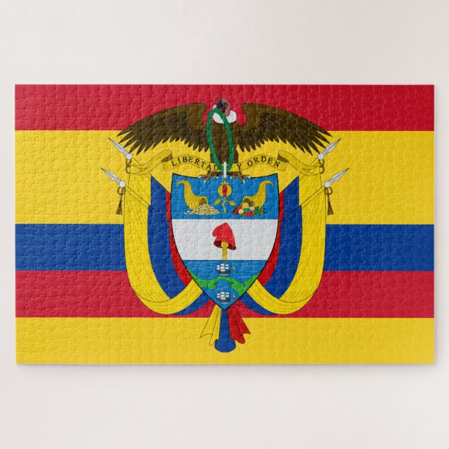 Kolombia-Symbol für das Puzzle (Horizontal)
