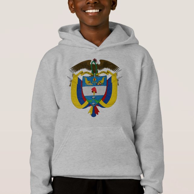 Kolombieemblem Hoodie (Vorderseite)