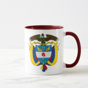 Kolombieemblem Tasse