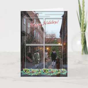 Kolonial Happy Holidays Feiertagskarte