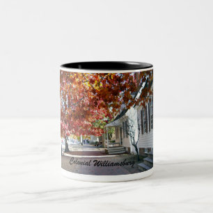 Kolonial Williamsburg Zweifarbige Tasse