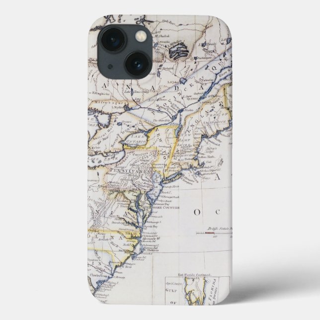 KOLONIALAMERIKA: KARTE, c1770 Case-Mate iPhone Hülle (Rückseite)