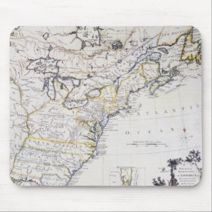 KOLONIALamerika: KARTE, c1770 Mousepad