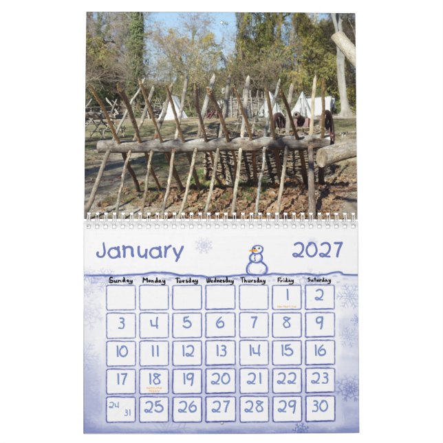 Kolonialkalender williamsburgs 2013 kalender (Jan 2027)