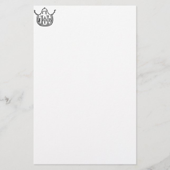 KolonialSchürze Briefpapier (Vorderseite)