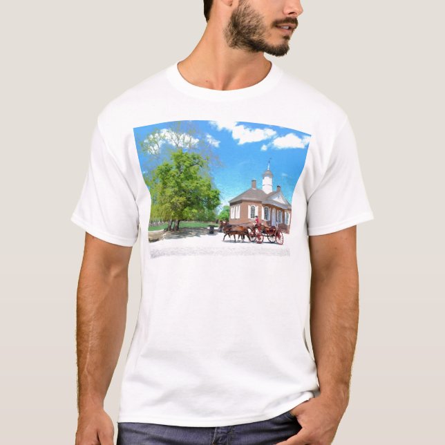 Kolonialwilliamsburg T-Shirt (Vorderseite)