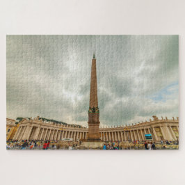 Kolonnade Obelisk und Bernini, Rom, Italien Puzzle