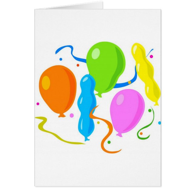 Kolored Birthday Party Balloons (Vorne)