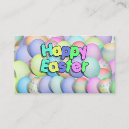Kolored Ostereier - Happy Oaster Visitenkarte