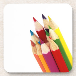 Kolored Pencils Cork Untersetzer